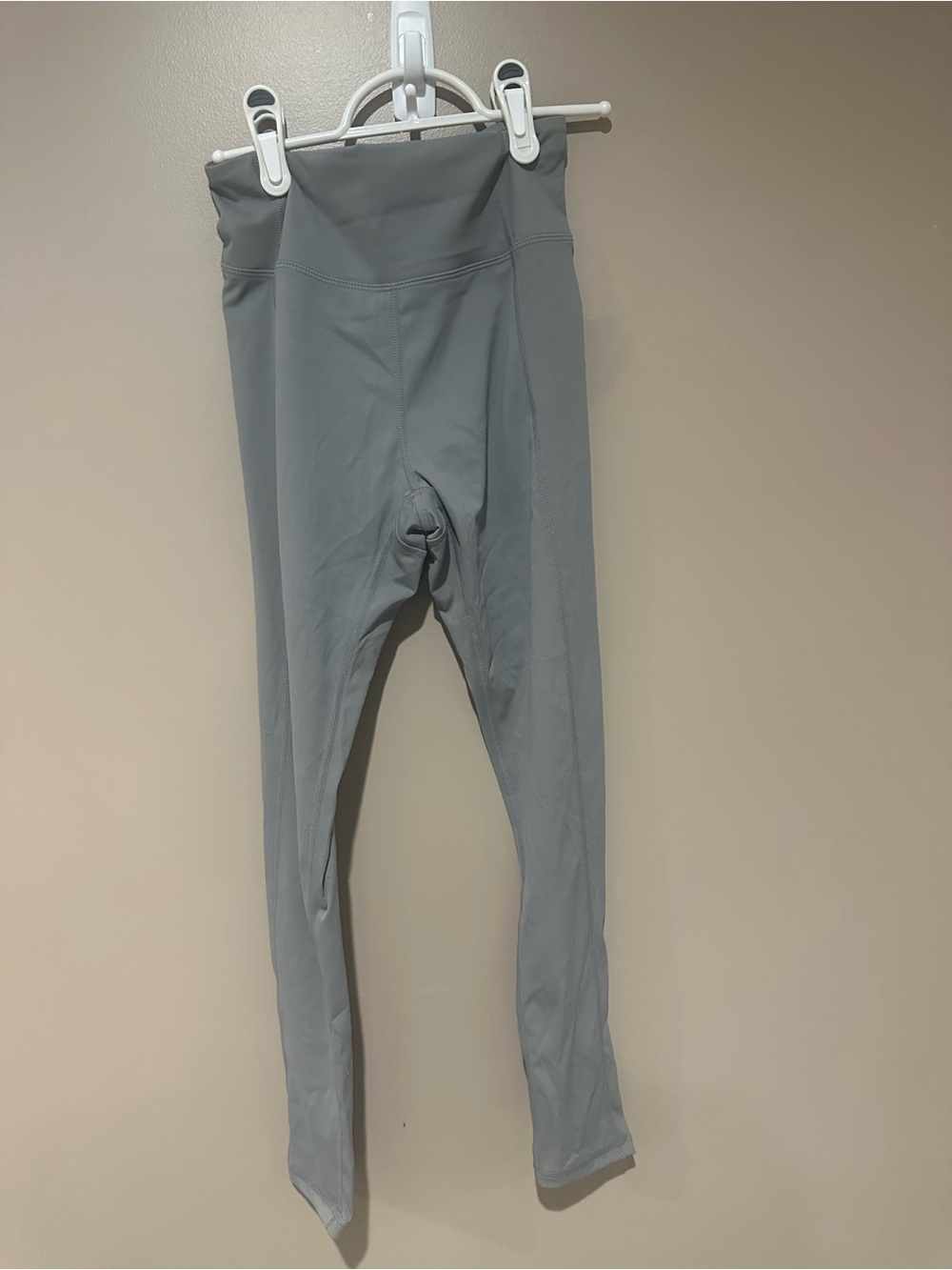 High-Waist Women’s Active Leggings - Gray